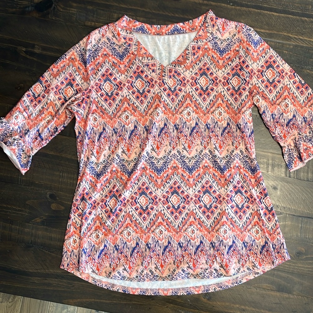 Tribal print blouse